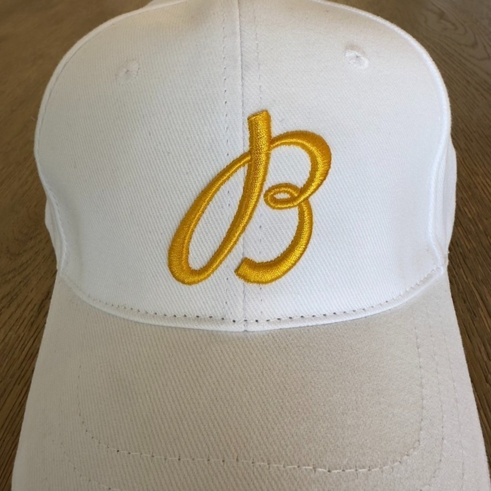 NEW Breitling Watch Company 1884 Embroidered Logo Men's Hat-White Organic Cap - Picture 3 of 13